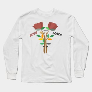 two roses Long Sleeve T-Shirt